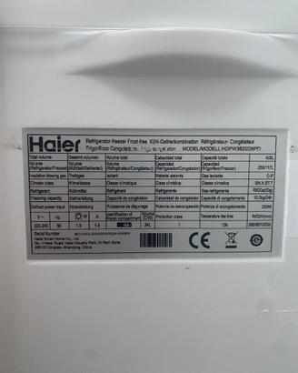 Frigo Haier  modello HDPW3620DNPD