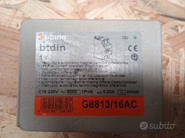 Interruttore magnetotermico differenziale nuovo