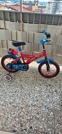 Bicicletta spiderman 16 pollici