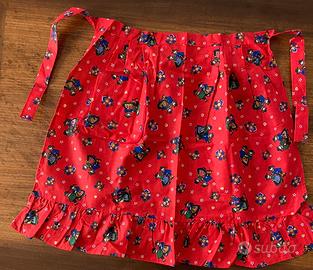 Grembiule con stampa tirolese