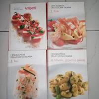 Libri Antipastii, pasta, riso e minestre  4 volumi