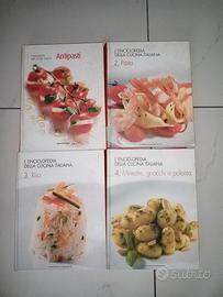 Libri Antipastii, pasta, riso e minestre  4 volumi