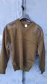 maglione verde militare TG S