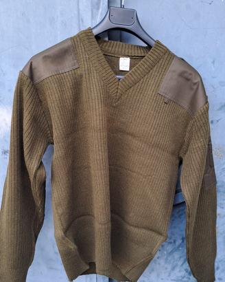 maglione verde militare TG S