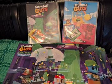 Set n. 2 Album semi completi Stumble Guys.