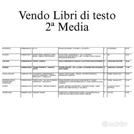 Libri di testo 2ª Media - tutti al 50% dal listino