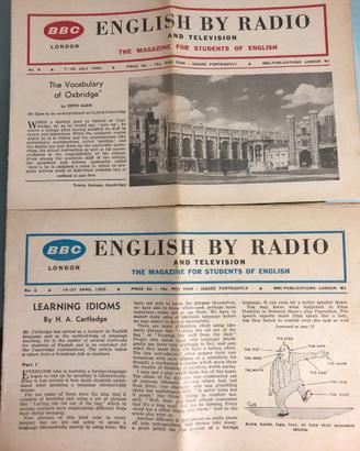 BBC ENGLISH BY RADIO AND TELEVISION ANNI '60