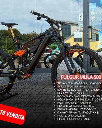 FULGUR MULA 500+380Wh *LEGGERE ANNUNCIO* Tg.L