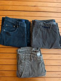 Lotto pantaloni da uomo invernali 