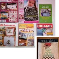 Riviste Ricamo Punto Croce Mani di Fata Mani D'oro