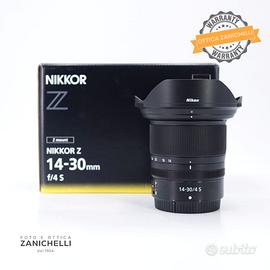 Nikon Nikkor Z 14-30 F/4 S Nital Usato (G190)