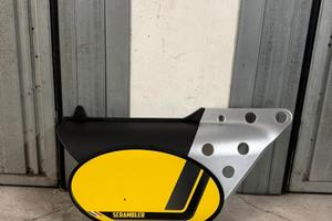 Fiancatina lato scarico Fantic Caballero 125/500