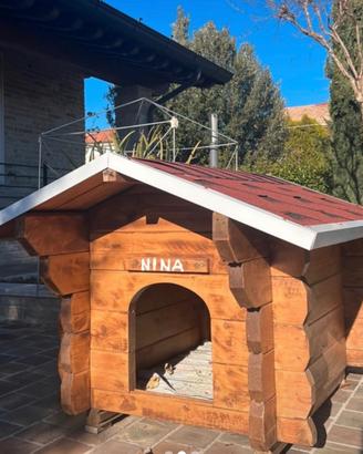 Cuccia cane in legno
