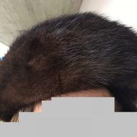 Cappello Donna Visone Pelliccia Copricapo Taglia 5