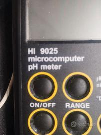 Tester per pH e temperatura acua professionale
