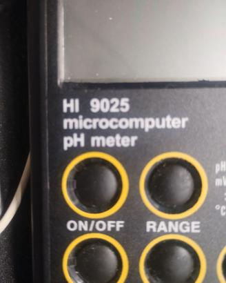 Tester per pH e temperatura acua professionale