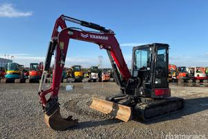 Yanmar ViO50-6B Long Arm Mini escavatore 2024