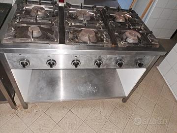 sistema cottura gas 