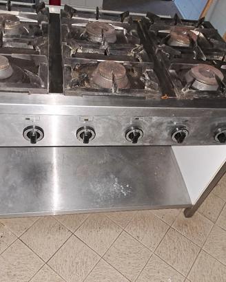 sistema cottura gas 