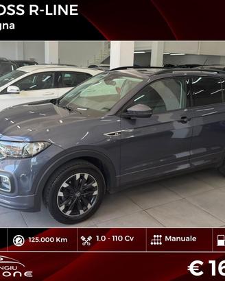 VW T-Cross 1.0 TSI 110 CV R-Line FINANZIABILE