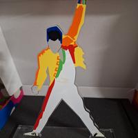 marco lodola , statuetta in plexiglass mercury