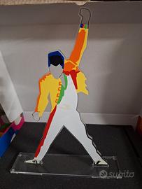 marco lodola , statuetta in plexiglass mercury