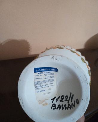 porta caramelle vintage Vergani Bassano 