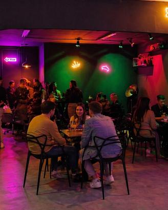 Locale per Eventi arredato con PlayGround e Giochi