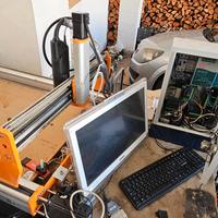 Pantografo cnc Stepcraft D840 potenziato