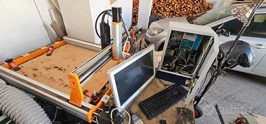 Pantografo cnc Stepcraft D840 potenziato