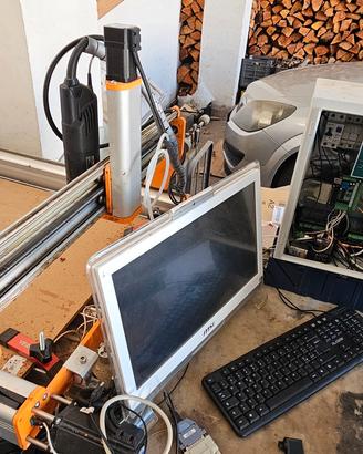 Pantografo cnc Stepcraft D840 potenziato