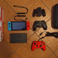 Nintendo switch + 10 giochi + accessori