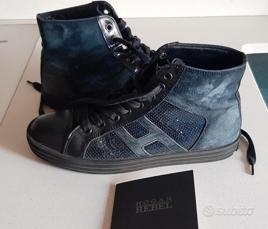 Hogan rebel blu outlet donna