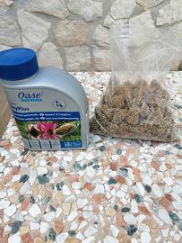 Ossigenante OASE con 2 vasi e concime Ninfee