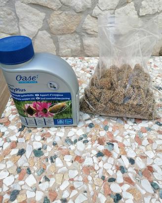 Ossigenante OASE con 2 vasi e concime Ninfee