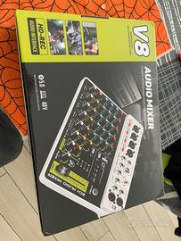 8ch mixer bluetooth usb