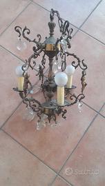 lampadario vintage 