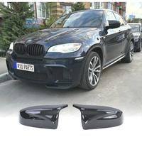 GUSCI SPECCHIO BMW E70 E71 E72 LOOK M NERO LUCIDO