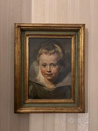 Quadro Faksimile Rubens Vintage Obpacher Anni 60