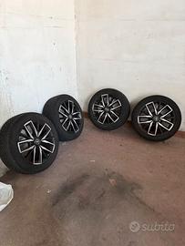 4 cerchi in lega originali toyota corolla 17''
