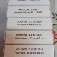 2 euro comm MONACO 2018 2019 2020 2021 2022