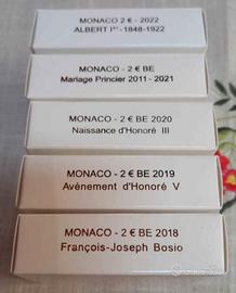 2 euro comm MONACO 2018 2019 2020 2021 2022