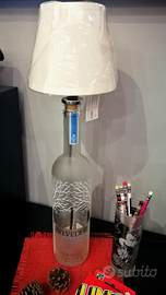 Lampada bottiglia Belvedere vodka