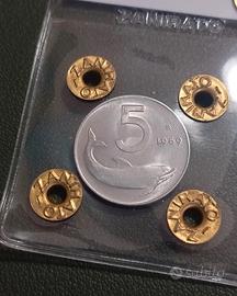 Rara moneta 5 lire 1969 con Numero 1 Della data ca