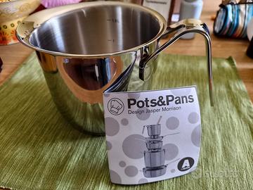 bollilatte ALESSI serie Pots&Pans NUOVO