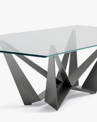 Tavolo Cattelan Italia Skorpio – Vetro cristallo