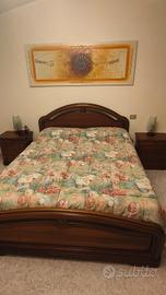 Camera da letto completa in noce
