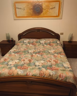 Camera da letto completa in noce