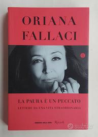 La paura è un peccato di Oriana Fallaci Ed.Rizzoli