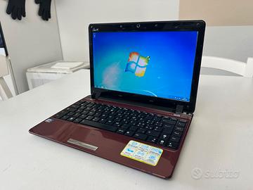 Netbook Asus 12 pollici 2 Gb ram 500 GB HD Office
